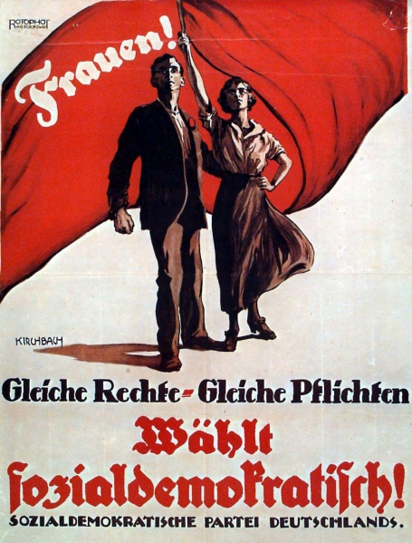 Datei:Frauenwahlrecht SPD-Plakat 1919.jpg